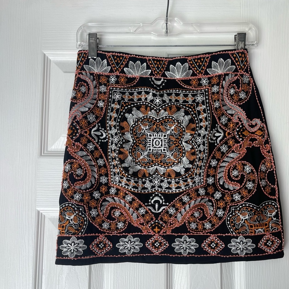 Endless Rose Beaded Mini skirt